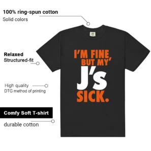 Shattered Backboard 1s 2025 Sick J's Matching Tees features