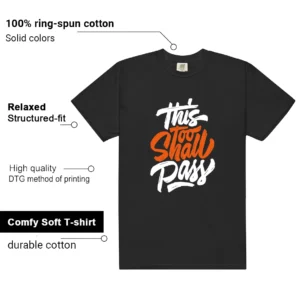 Shattered Backboard 1s 2025 This Too Shall Pass Match Shirt features