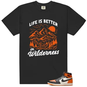 Shattered Backboard 1s 2025 Wilderness Shirt