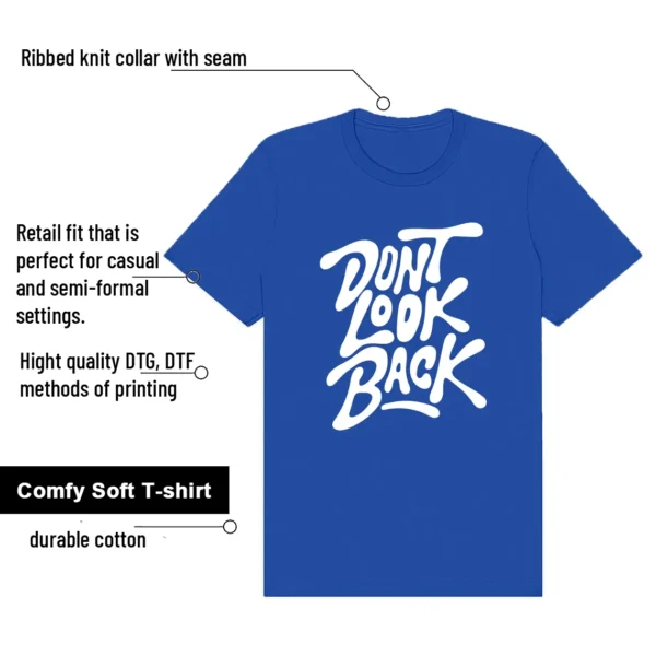 Shirt To Match Air Force 1 Low College Blue Dont Look Back Graphic features