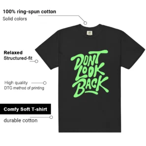 Shirt To Match Air Max 1 Essential Green Strike Dont Look Back Graphic features