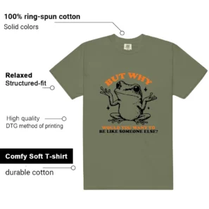 Shirt To Match Deep Green 4s 2025 But Why Graphic features