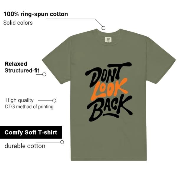 Shirt To Match Deep Green 4s 2025 Dont Look Back Graphic features