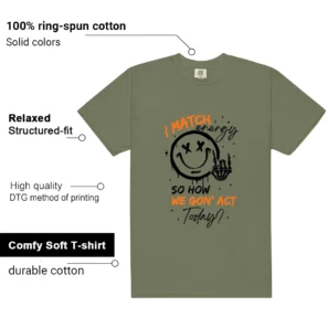 Shirt To Match Deep Green 4s 2025 Match Energy Graphic features