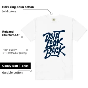 Shirt To Match French Blue 12s 2025 Dont Look Back Graphic features
