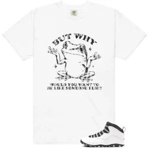 Shirt To Match Jordan 10 Steel But Why Graphic