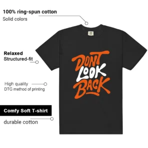 Shirt To Match Shattered Backboard 1s 2025 Dont Look Back Graphic features