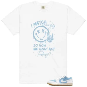 Shirt To Match WMNS Worn Blue 1s Match Energy Graphic