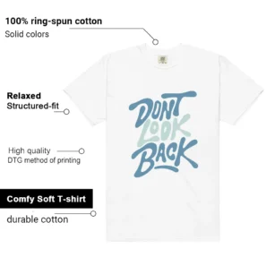 Shirt To Match WMNS Worn Blue Denim 4s Dont Look Back Graphic features