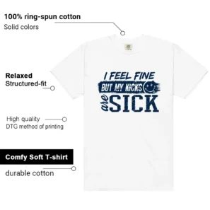 Sick Kicks Shirt to match French Blue 12s 2025 features