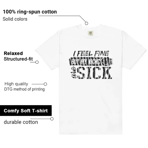 Sick Kicks Shirt to match Jordan 10 Steel features