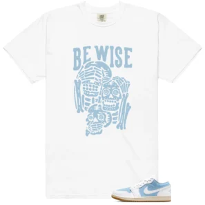 WMNS Worn Blue 1s Be Wise Graphic Shirt