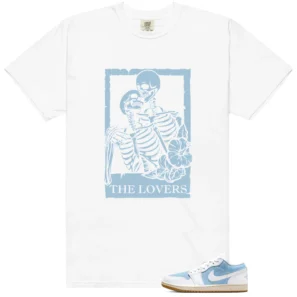 WMNS Worn Blue 1s Lovers Matching Tees