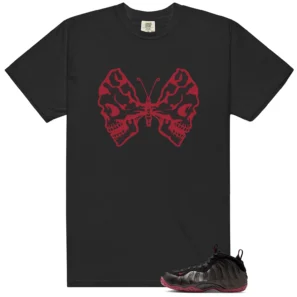Air Foamposite One Cough Drop 2025 Butterfly Skulls Matching Tees