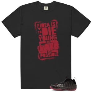 Air Foamposite One Cough Drop 2025 Die Young Matching Tees