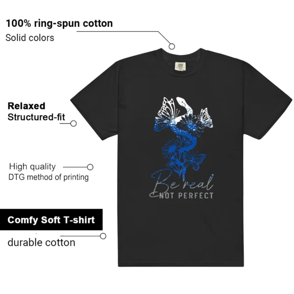 Air Max 95 Blue Spark Be Real Shirt features
