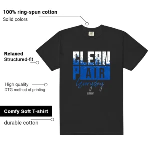 Air Max 95 Blue Spark Clean Pair Match Shirt features