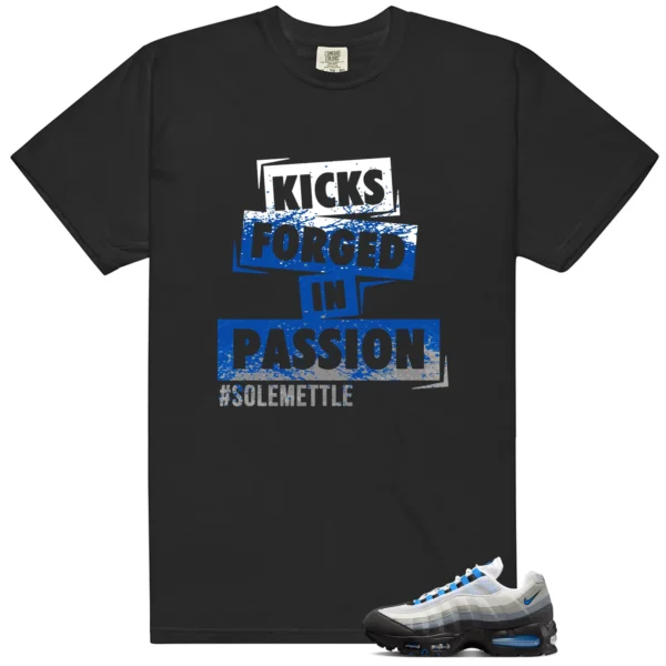 Air Max 95 Blue Spark Passion Kicks Graphic Shirt