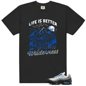 Air Max 95 Blue Spark Wilderness Shirt