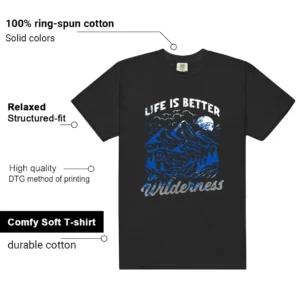 Air Max 95 Blue Spark Wilderness Shirt features