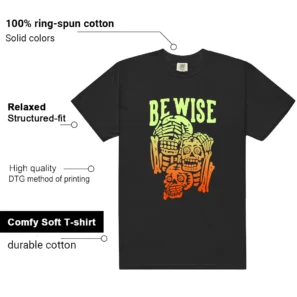 Air Max Plus Lemon Venom Be Wise Graphic Shirt features