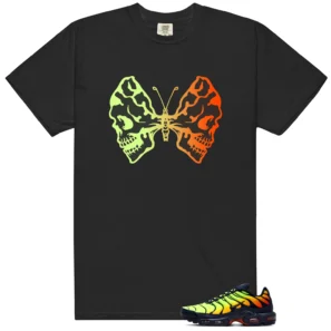 Air Max Plus Lemon Venom Butterfly Skulls Matching Tees