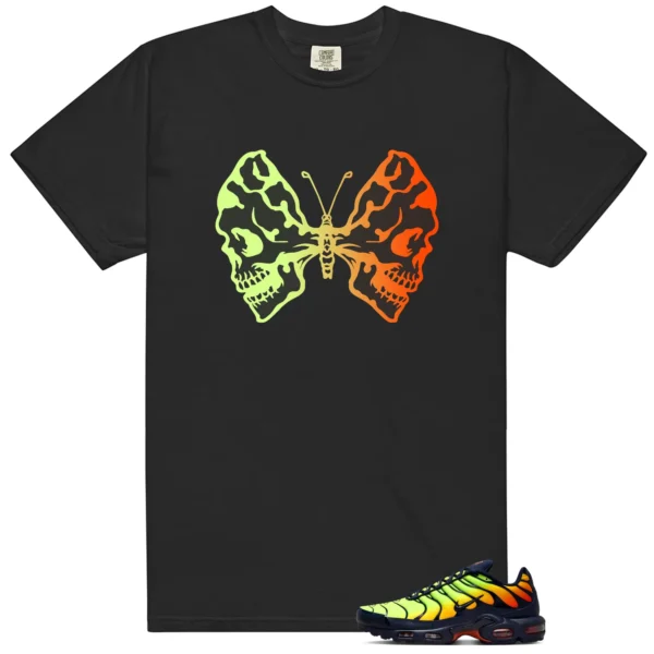Air Max Plus Lemon Venom Butterfly Skulls Matching Tees