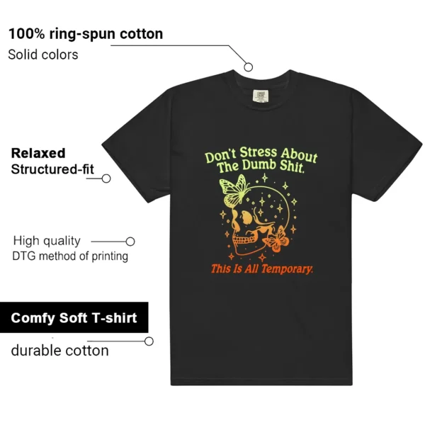 Air Max Plus Lemon Venom Don't Stress Match Shirt features