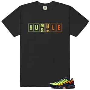 Air Max Plus Lemon Venom Hustle Humble Match Shirt