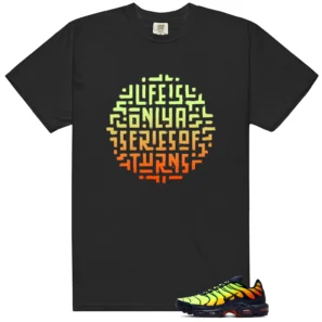 Air Max Plus Lemon Venom Life Turns Graphic Shirt