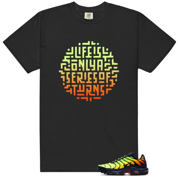 Air Max Plus Lemon Venom Life Turns Graphic Shirt