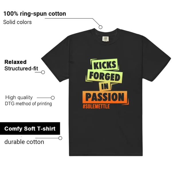 Air Max Plus Lemon Venom Passion Kicks Graphic Shirt features
