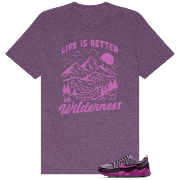 Air Zoom Spiridon Hot Fuchsia Wilderness Shirt