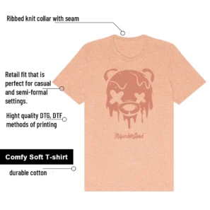 Bad Bunny x adidas Gazelle Cabo Rojo Drippy Bear Graphic Shirt features