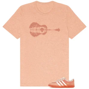 Bad Bunny x adidas Gazelle Cabo Rojo Guitar Matching Tees
