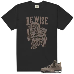 Cave Stone 4s Be Wise Graphic Shirt