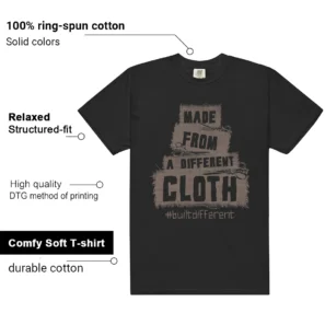 Cave Stone 4s Built Different Matching Shirt features