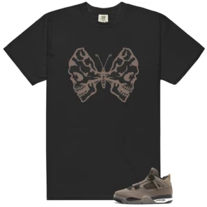 Cave Stone 4s Butterfly Skulls Matching Tees
