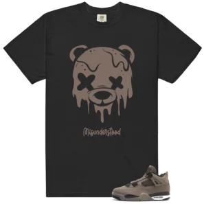 Cave Stone 4s Drippy Bear Graphic Shirt