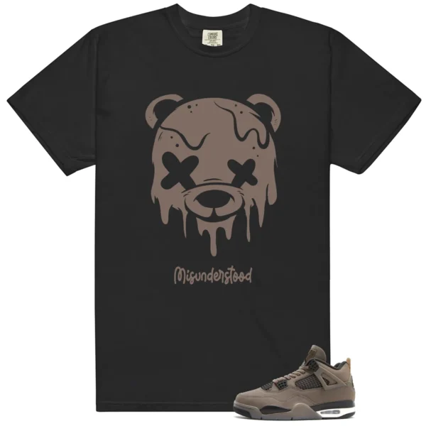 Cave Stone 4s Drippy Bear Graphic Shirt