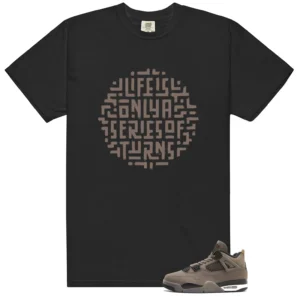Cave Stone 4s Life Turns Graphic Shirt