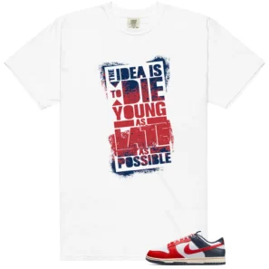 Dunk Boston Red Sox Die Young Matching Tees