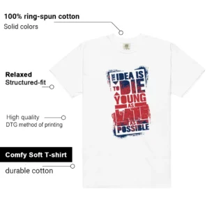Dunk Boston Red Sox Die Young Matching Tees features