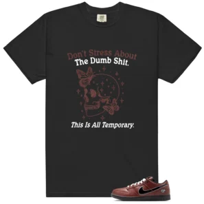 Dunk Low x Limosine Skateboards Don't Stress Match Shirt
