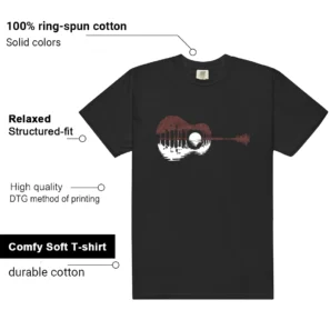 Dunk Low x Limosine Skateboards Guitar Matching Tees features