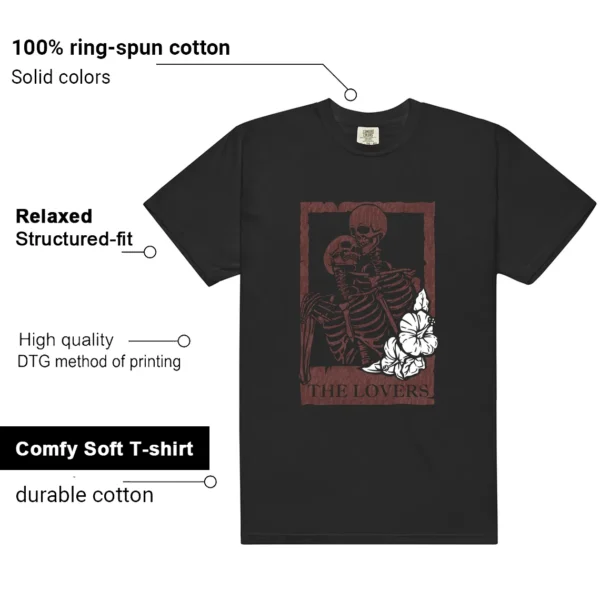 Dunk Low x Limosine Skateboards Lovers Matching Tees features