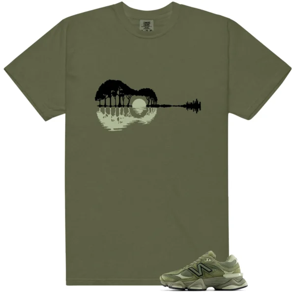 NB 9060 Dark Olivine Green Guitar Matching Tees