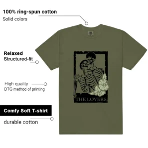 NB 9060 Dark Olivine Green Lovers Matching Tees features