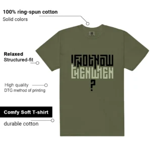 NB 9060 Dark Olivine Green Motivational Graphic Shirt features