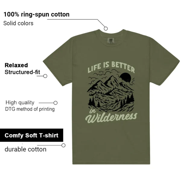 NB 9060 Dark Olivine Green Wilderness Shirt features